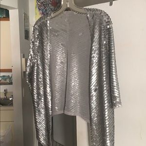 Handmade sequin cover up